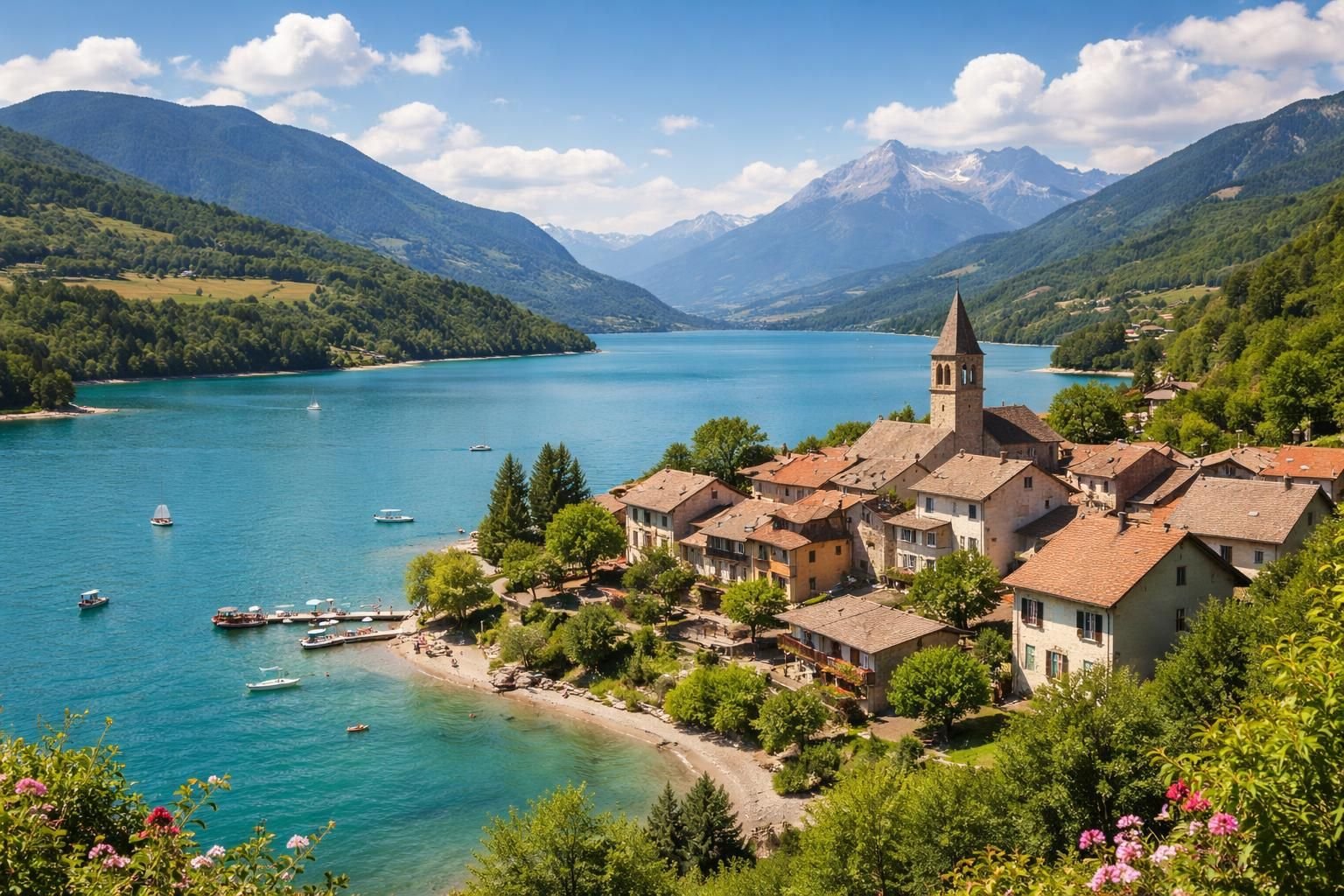 explorez le plus beau village autour du lac de serre-ponçon en 2026 et découvrez ses paysages splendides, son patrimoine unique et ses activités incontournables.