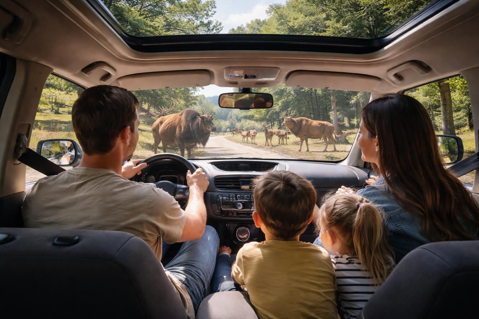 partez à l'aventure avec un safari en voiture en france et vivez une expérience unique au plus près de la faune et de la nature préservée.