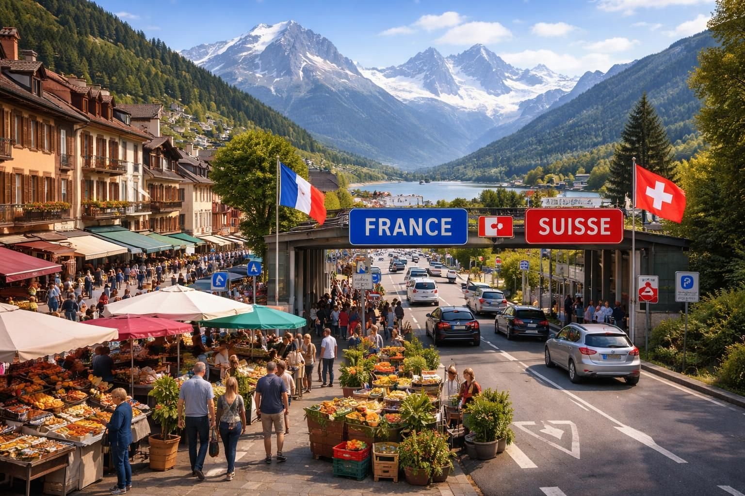 explorez les villes frontières entre la suisse et la france et découvrez leur richesse culturelle unique ainsi que leur dynamisme économique.